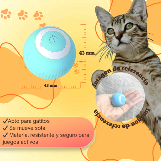 Pelota inteligente para gatos