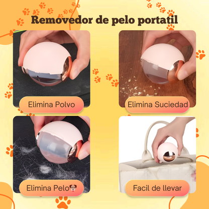 Removedor de pelo portatil