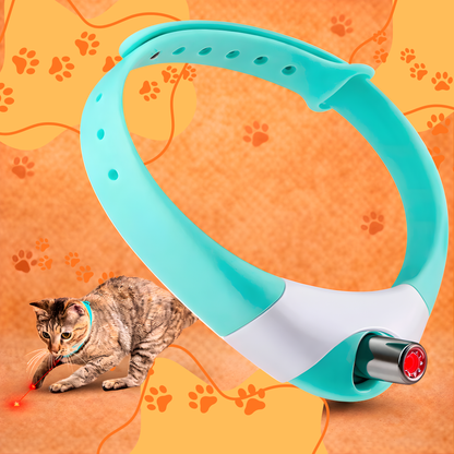 Collar con laser para gatos