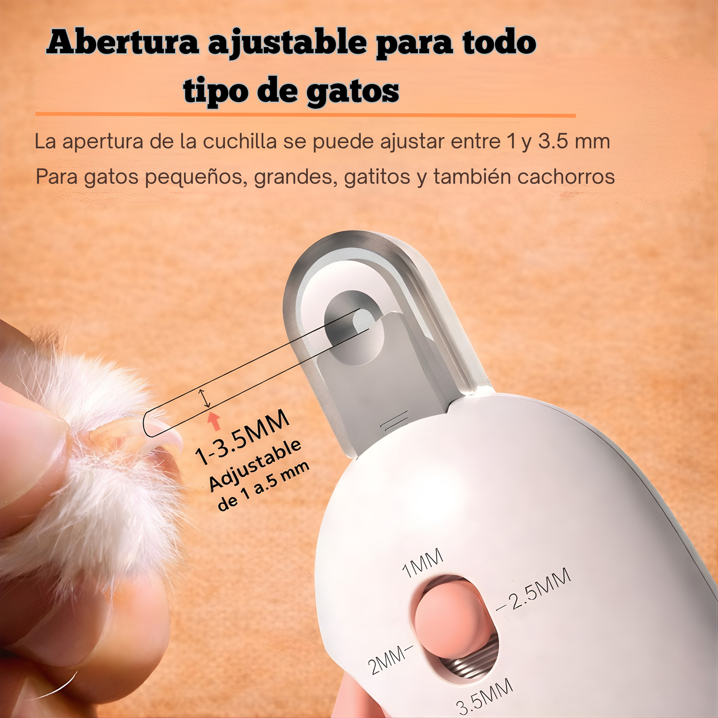 Cortauñas de cuidado